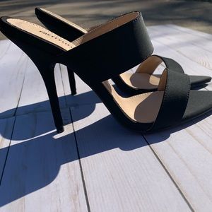 PrettyLittleThing black heels